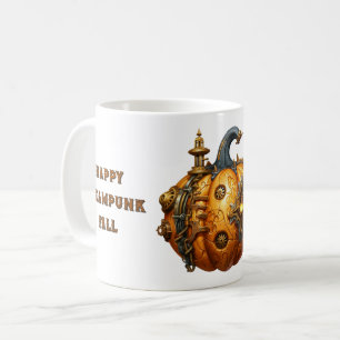 Fall Steampunk Pumpkin-Tasse Kaffeetasse