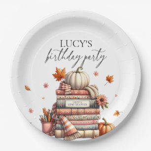 Fall Storybook Kapitel 1 Herbst Geburtstagspartei Pappteller