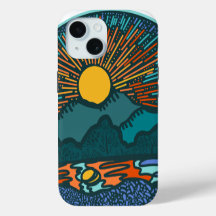 Fall Sunset Mountains Case-Mate iPhone