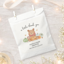 Fall Süsse Pumpkin Pie Teddy Bear Baby Dusche