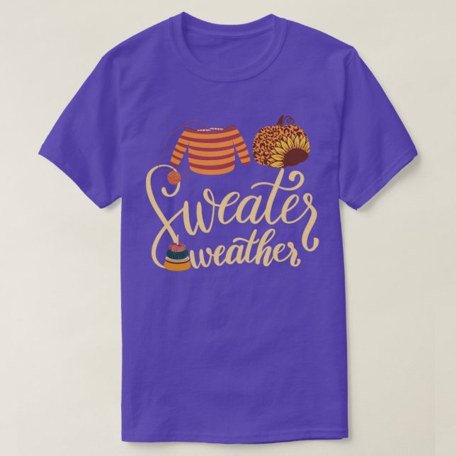 Fall Sweater Weather1 T-Shirt (Design vorne)