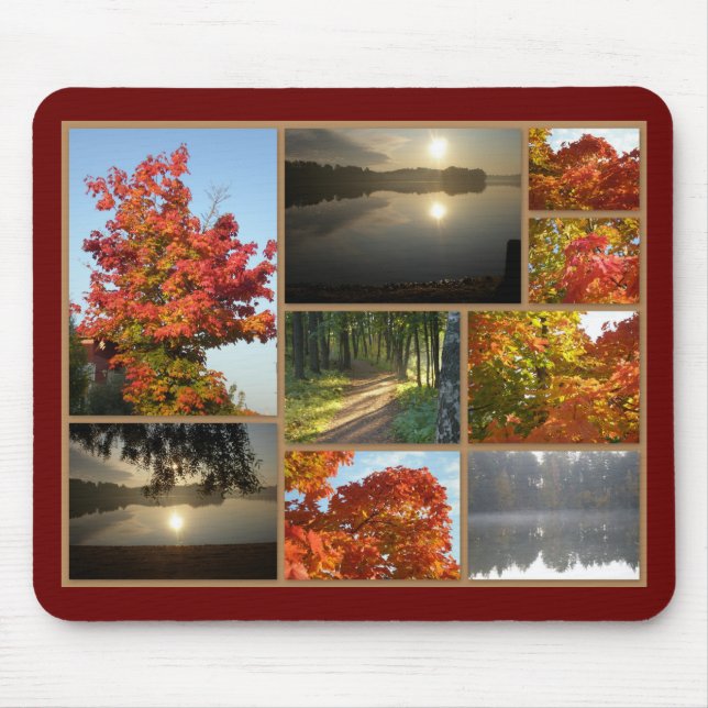 Fall-Szenen 1 Mousepad (Vorne)