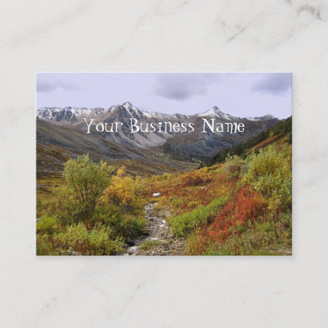 Fall-Tal Visitenkarte (Vorderseite)