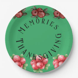 Fall Themed Erntedank Pappteller