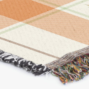Fall Time Bad Set, kariertes Design Decke