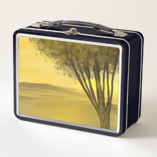 Fall Tree Metall Brotdose