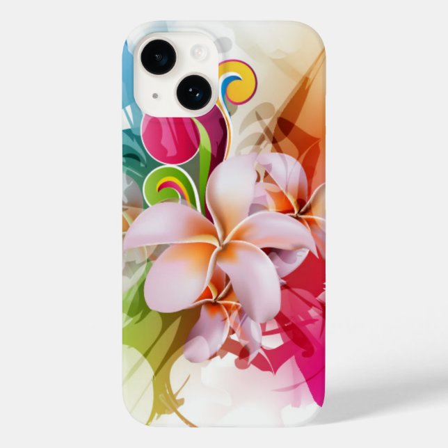 Fall Tropical Hawaiian iPhone 14 Case-Mate iPhone 14 Hülle (Rückseite)