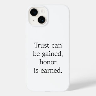 Fall "Trust & Honor iPhone" Case-Mate iPhone 14 Hülle