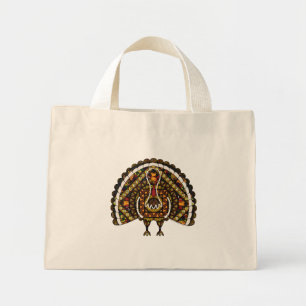 Fall Türkei Tote Tag Mini Stoffbeutel