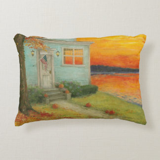 Fall Twilight Poetic Lakehouse Dekokissen