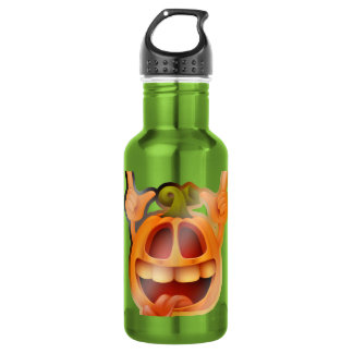 Fall- und Halloween-Sticker Edelstahlflasche