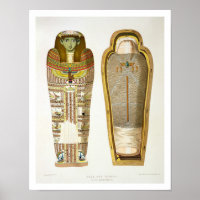 Fall und Mummy in ihren Beschreibungen aus Gizeh, 