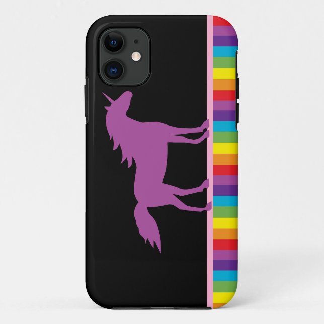 Fall Unicorn und Rainbow iPhone 5 Case-Mate iPhone Hülle (Rückseite)
