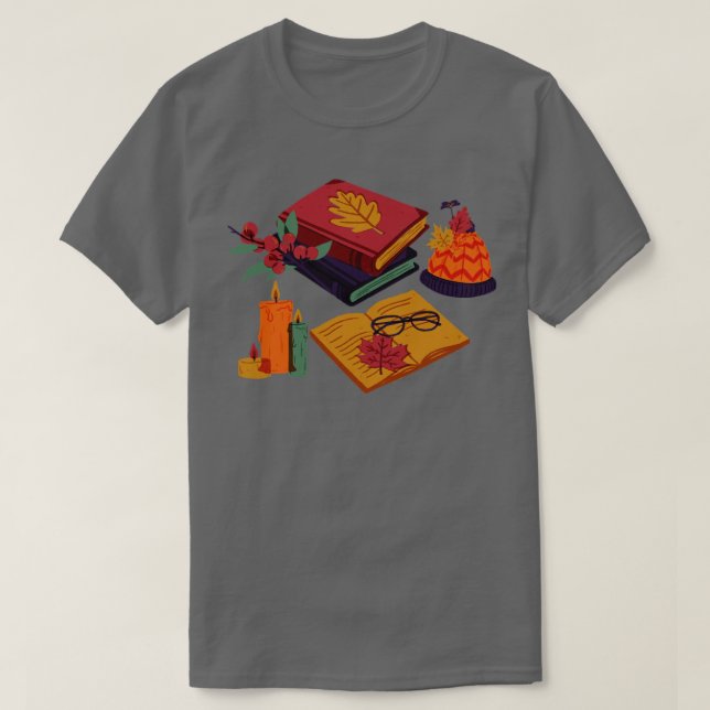 Fall Vibes8 T-Shirt (Design vorne)
