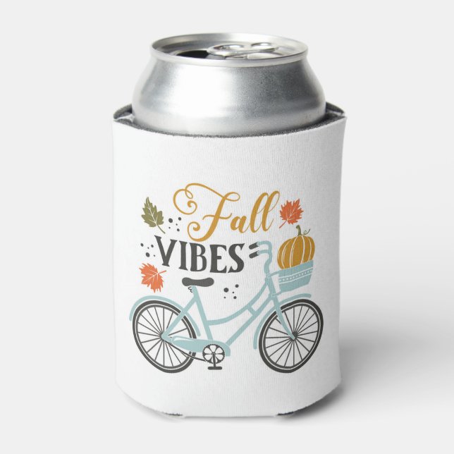 Fall Vibes by Bicycle Dosenkühler (Kanne Vorderseite)