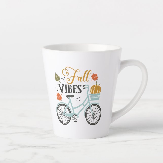 Fall Vibes by Bicycle Milchtasse (Rechts)