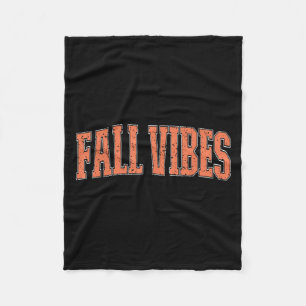 Fall Vibes Pumpkin Saison Erntedank Herbstleav Fleecedecke