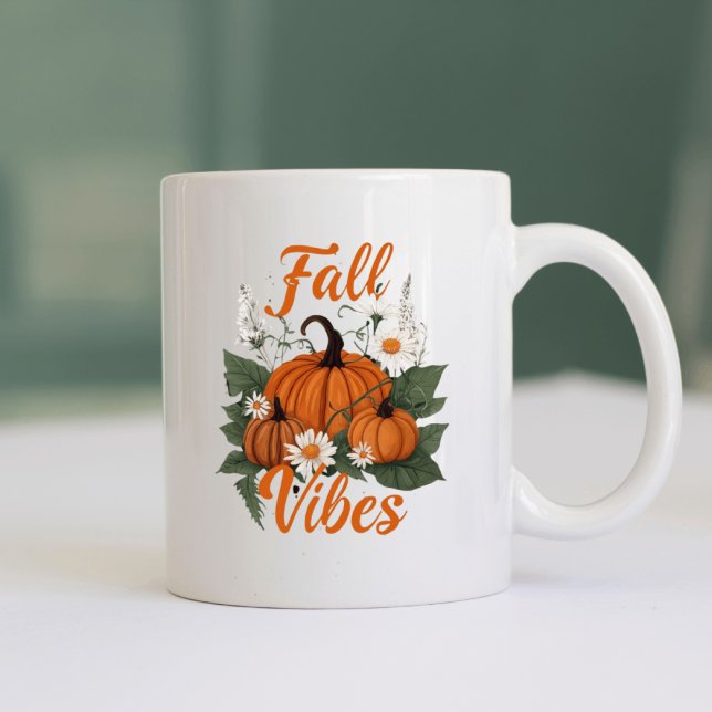 Fall Vibes Pumpkin Tasse (Von Creator hochgeladen)