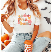 Fall Vibes Retro Pumpkins farbenfroh