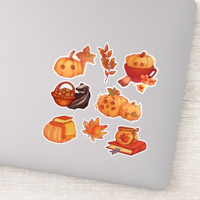 Fall Vibes Sticker (Detail)