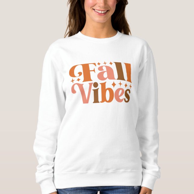 Fall Vibes Sweatshirt (Vorderseite)