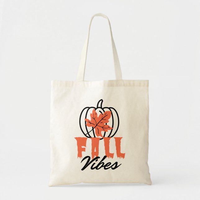Fall Vibes Tragetasche (Vorne)