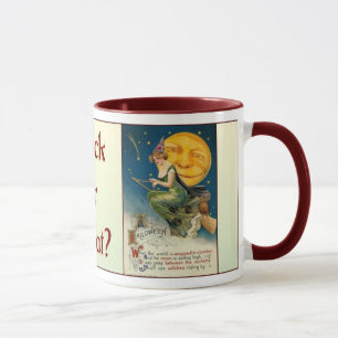 Fall-Vintage Halloween-Tasse -1 Tasse
