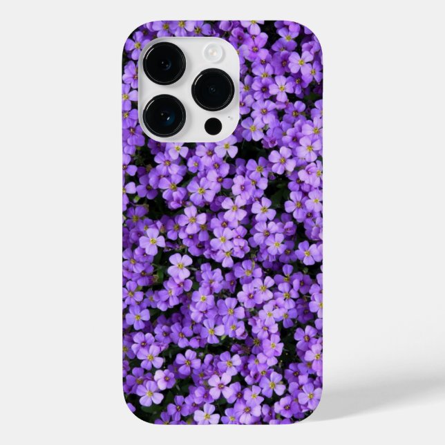 Fall Violets iPhone Case-Mate iPhone 14 Pro Hülle (Rückseite)