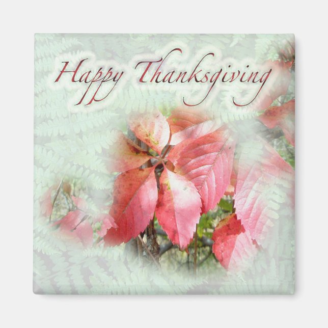 Fall Virginia Strampler Erntedank Magnet (Vorne)