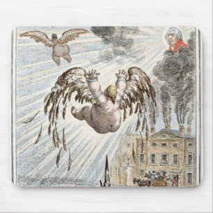 Fall von Ikarus, 1807 Mousepad