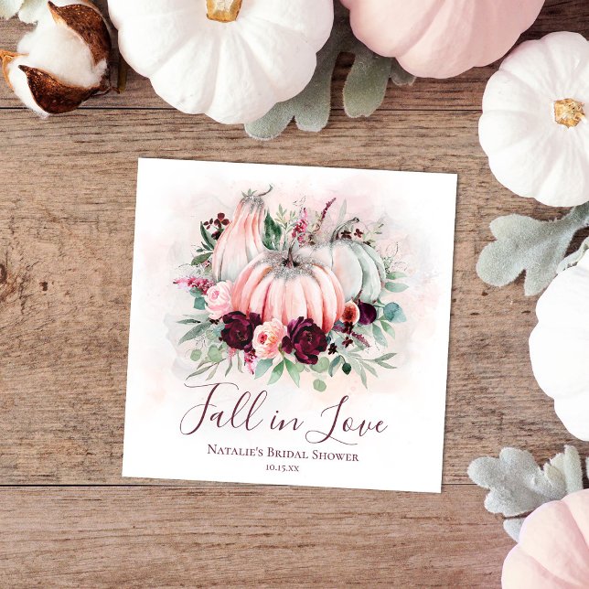 Fall von Liebe Pumpkin Serviette (Von Creator hochgeladen)