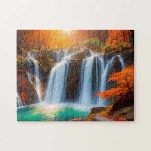 Fall Wasserfall 1 Foto Puzzle