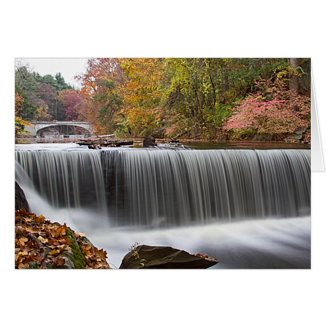 Fall Wasserfall bei Vanderbuild (Vorderseite (Horizontal))