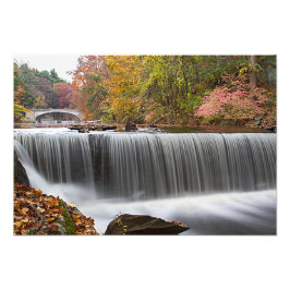 Fall Wasserfall bei Vanderbuild Fotodruck