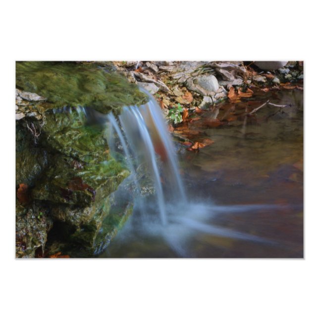 Fall Wasserfall Fotodruck (Vorne)