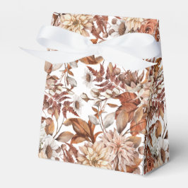 Fall Wasserfarbe Blumenbaby-Dusche Geschenkschachtel