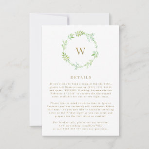 Fall Wasserfarbenfrohe Feuerschutzkarte RSVP Karte