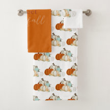 Fall Watercolor Pumpkins