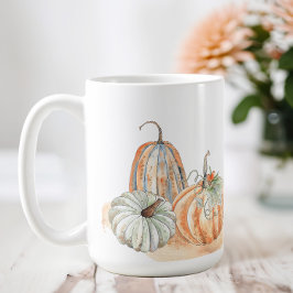 Fall Watercolor Pumpkins Kaffeetasse