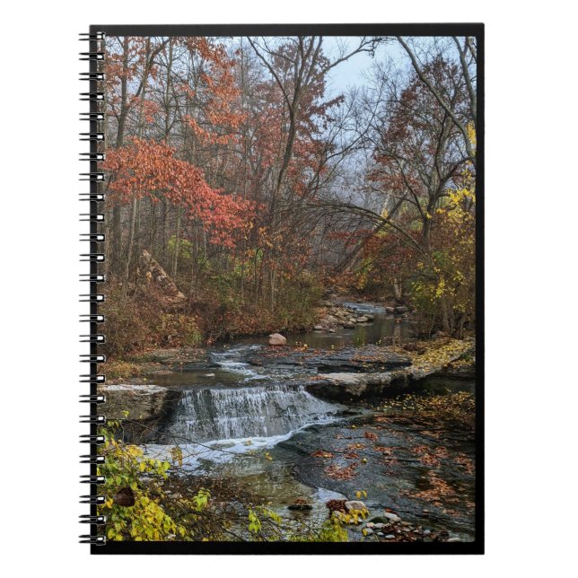 Fall Waterfall-Notebook Notizblock (Vorderseite)