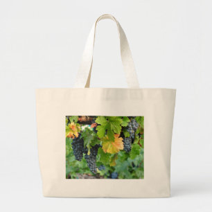 Fall-Weinberg-Wein-Land-Taschen-Tasche Jumbo Stoffbeutel