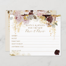 Fall Wildblume Gold Floral Brautparty