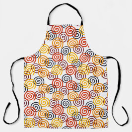 Fall Wirbel Schürze