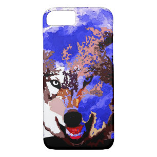 Fall Wolf & Vollmond iPhone 7 Case-Mate iPhone Hülle