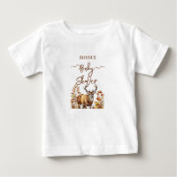 Fall Woodland Deer Baby Showballon