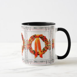 Fall Wreath Tasse