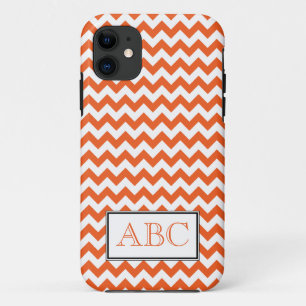 Fall Zickzack Orange & White iPhone 5 title_seo2
