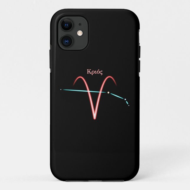 Fall Zodiac Constellation Aries Case-Mate iPhone Hülle (Rückseite)