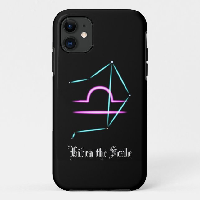 Fall Zodiac Constellation Libra Case-Mate iPhone Hülle (Rückseite)