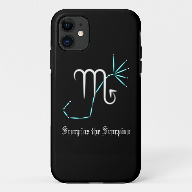 Fall "Zodiac Constellation Scorpio Case-Mate iPhon Case-Mate iPhone Hülle (Rückseite)